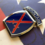 Full Color 10th Mountain Division Metal Decal