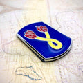 196th Infantry Brigade Metal Car Decal