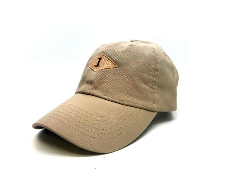 1st Ranger Battalion Khaki cap Facing Left