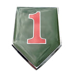 1st Infantry Division Metal Decal  in Full Color