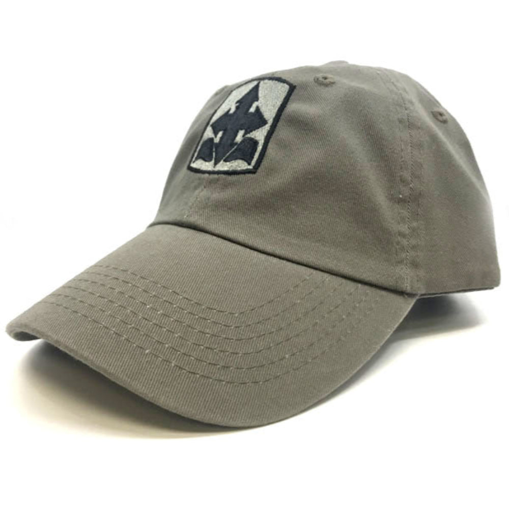 29th Brigade Combat Team Cap in OD  with a logo on a white background