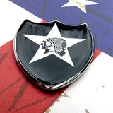 2nd Infantry Division Metal Auto Decal 