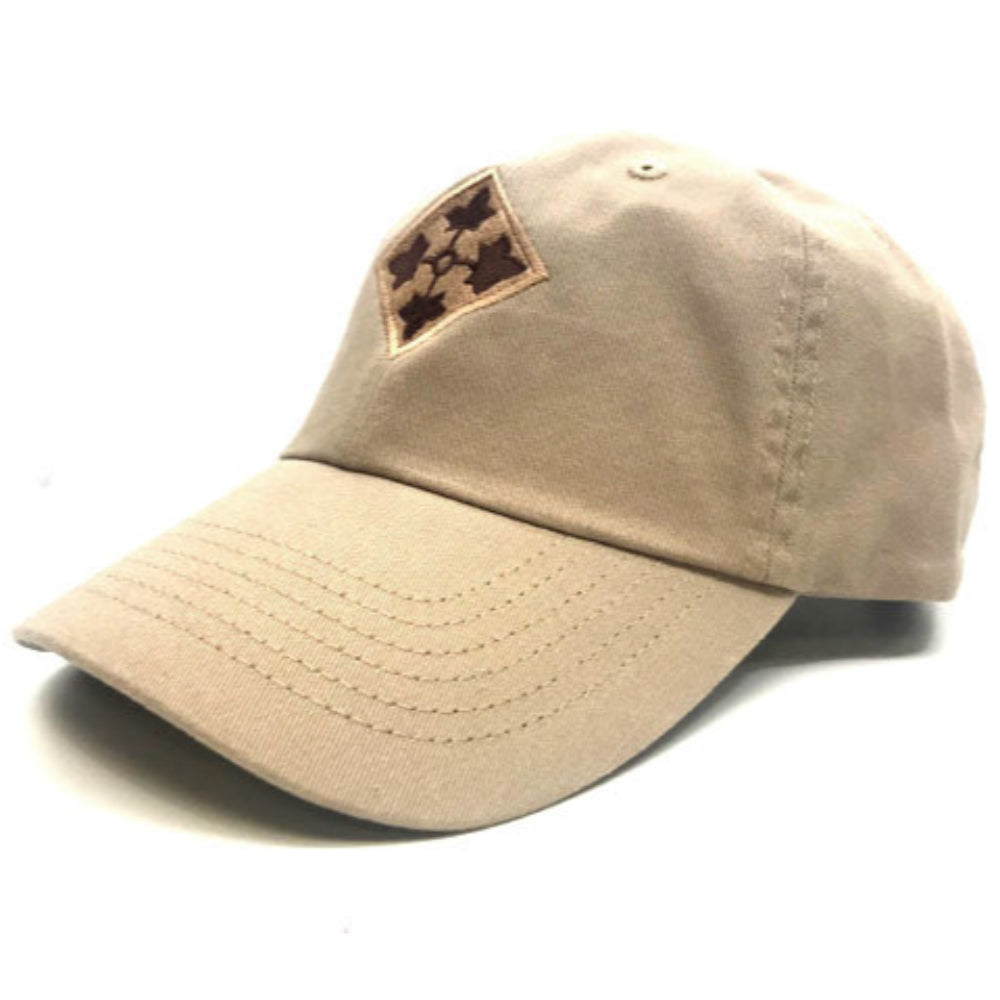 4th Inf Div Cap Desert Khaki
