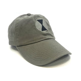 7th Infantry Division Cap in OD with US Flag and Skill Badge Options