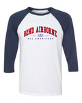 82nd Airborne Three-Quarter Sleeve Baseball Jersey