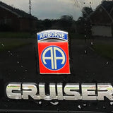 Airborne logo on a vehicle with 'Cruiser' text