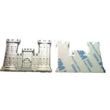 Army Engineer Branch Insignia Metal Decal With 3M Tape