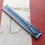 Expert Infantryman Badge Metal Decal Full Color on a right angle