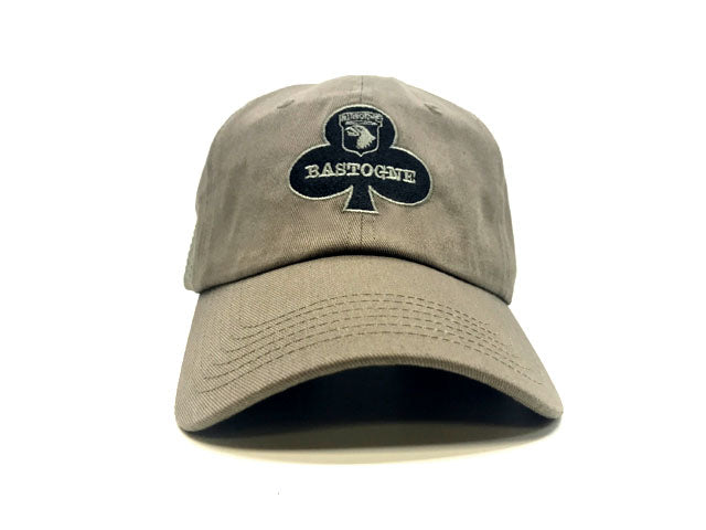 Front View of Bastogne Cap in OD Green