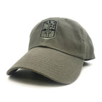 An 172nd Infantry Brigade OD Cap featuring a black embroidered military-style crest patch on the front, set against a plain white background.