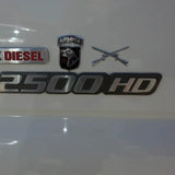 Infantry Branch Insignia Metal Decal