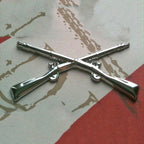Infantry Branch Insignia Metal Decal