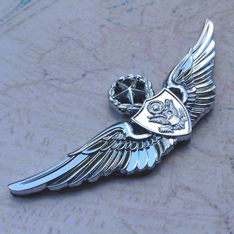 US Army Aircrew Master Badge Metal Decal