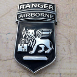 Army Ranger Tab Metal Decal