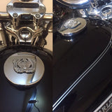 Warrant Officer Eagle Rising Metal Decal