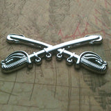 Cavalry Branch Insignia Metal Decal