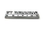 Ft Benning Edition Metal Auto Emblem