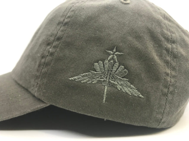 OD Cap with embroidered Senior Halo Badge