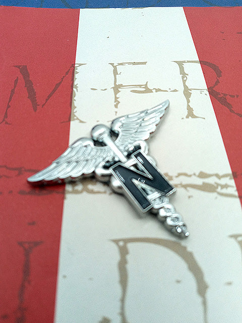 Army Nurse Corps Metal Auto Emblem Decal