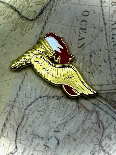 Pathfinder Badge Metal Decal Right Side