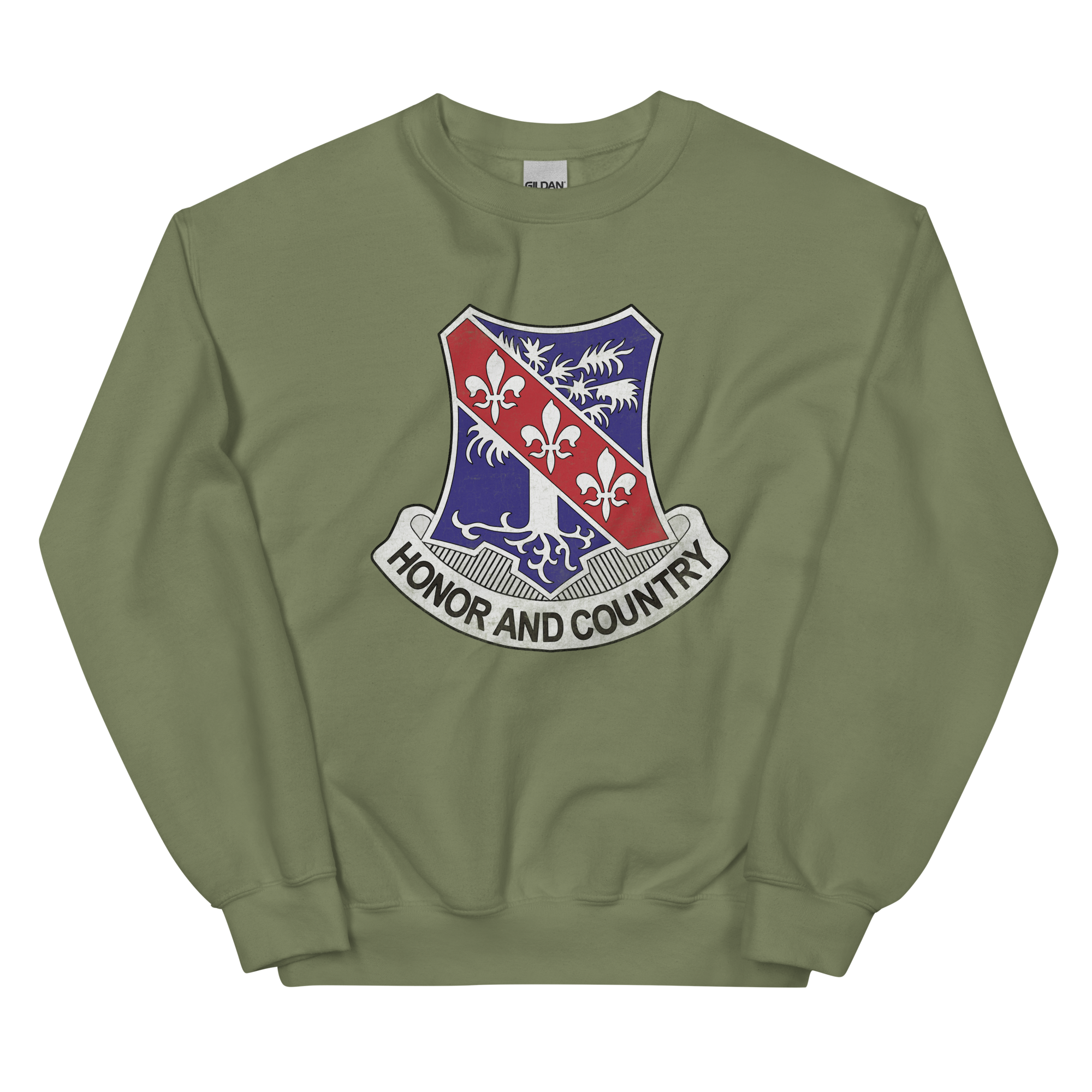 327th Infantry Distressed Sweatshirt