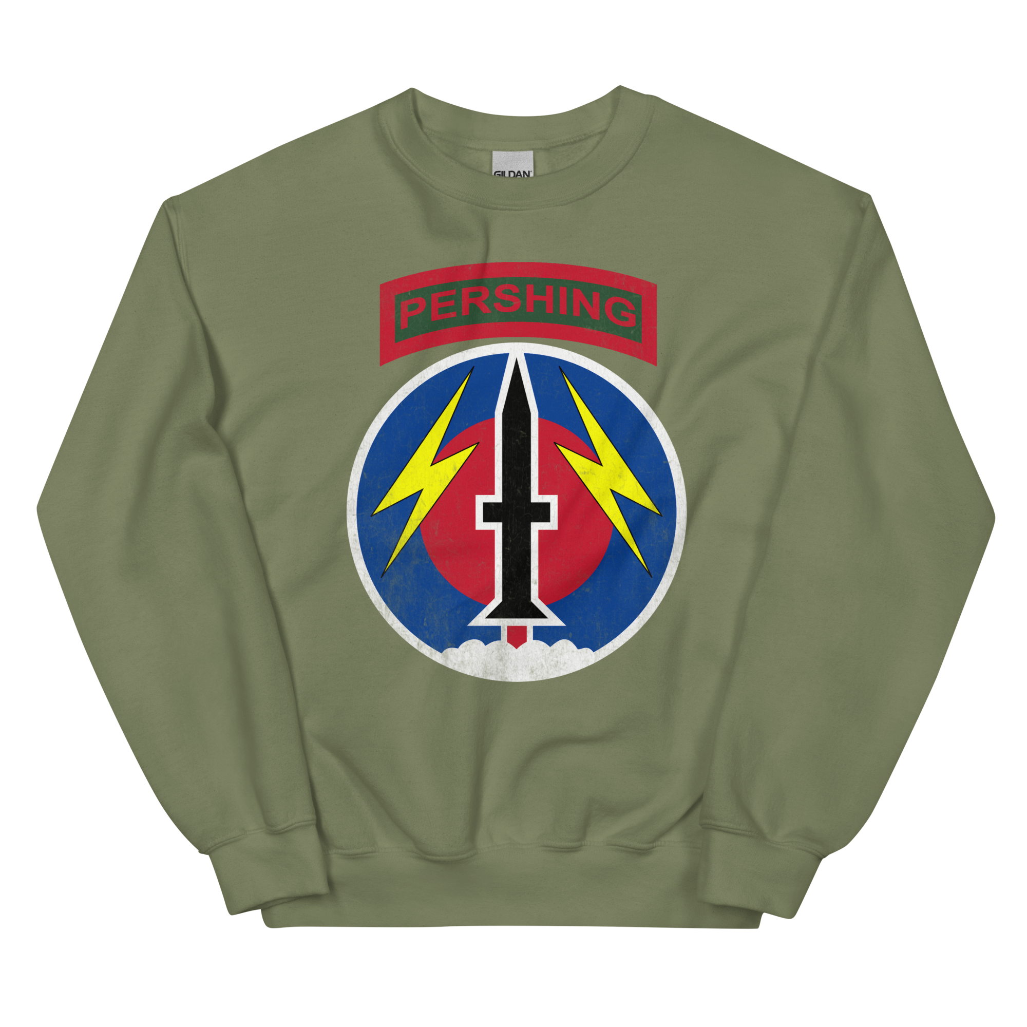 56th Field Artillery Pershing Distressed Sweatshirt
