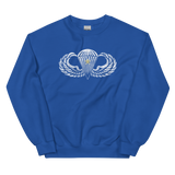 Jump Wings w/Combat Star Distressed Sweatshirt