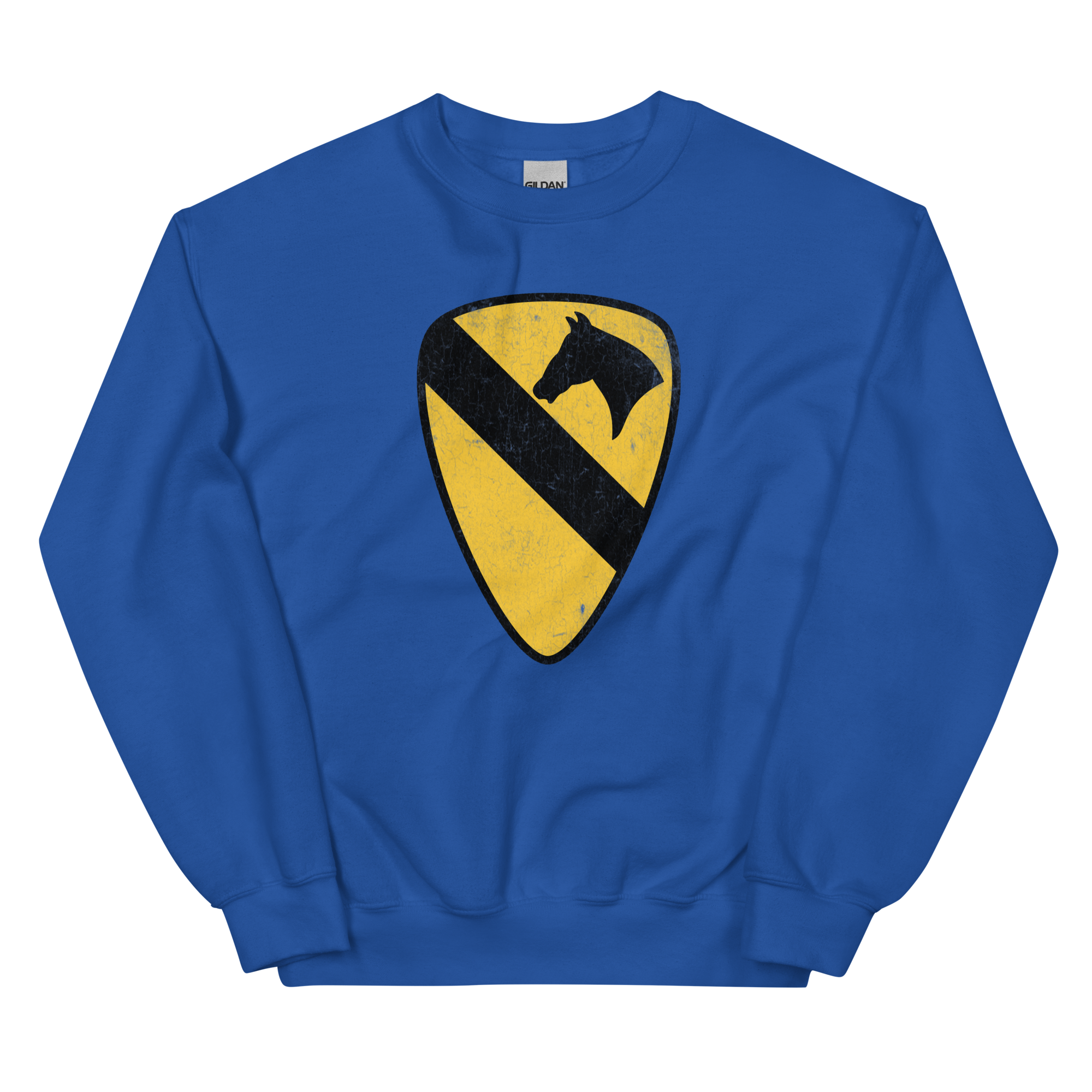 1st Cavalry Div Distressed Sweatshirt