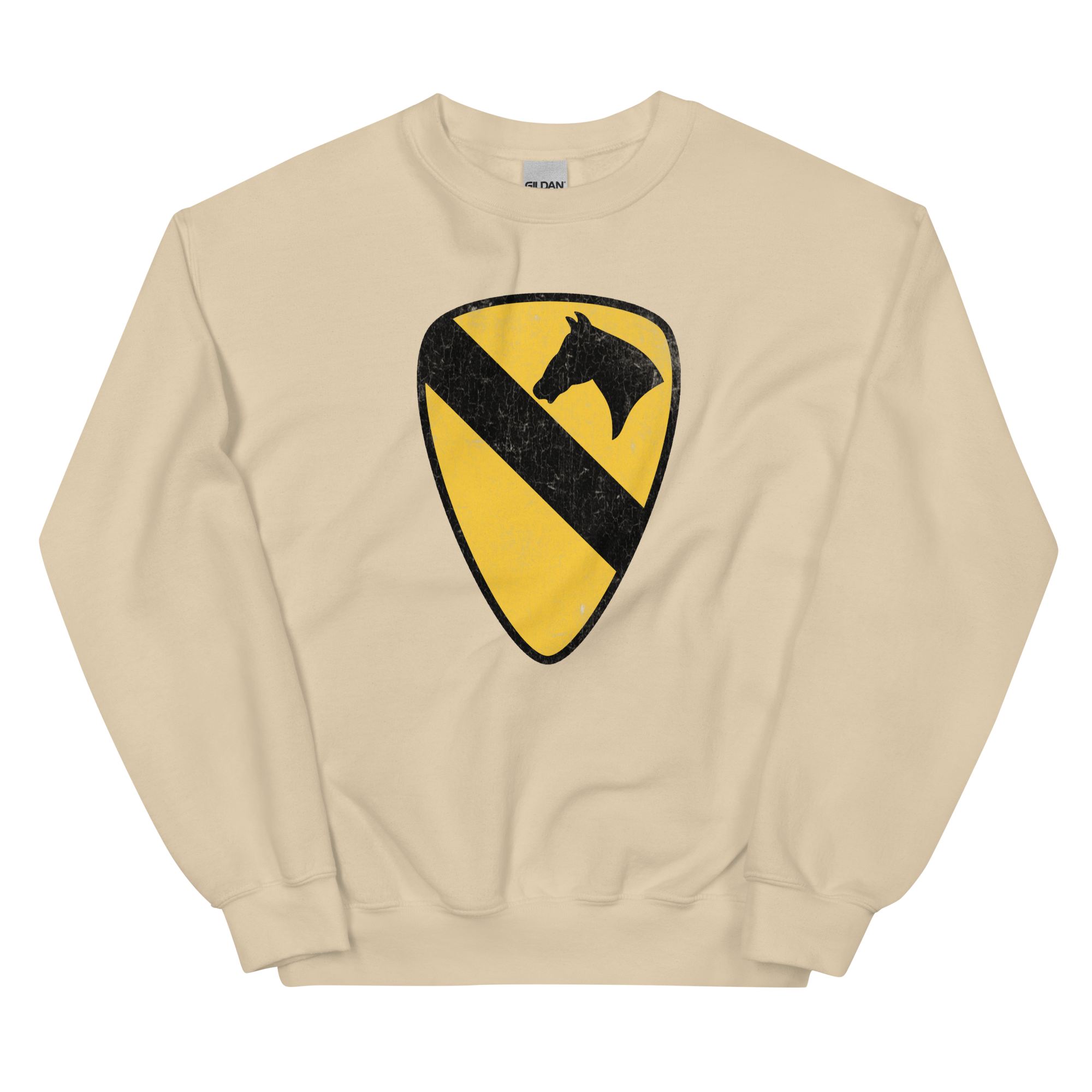 1st Cavalry Div Distressed Sweatshirt