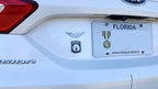 16th Military Police MP Brigade Metal Decal on the rear of a car