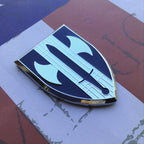 18th MP Brigade Metal Auto Decal
