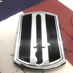 193rd Infantry Brigade Metal Decal Close-Up Shiny