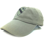 1st Cavalry Division Embroidered Cap Facing Left on a white background