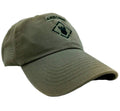 20th Engineer Brigade Airborne Green cap with 'Airborne' logo on a white background