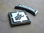 20th Engineer Brigade Metal Auto Emblem on a map background
