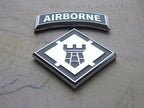 20th Engineer Brigade Metal Decal
