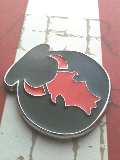 34th Red Bull Infantry Division Metal Decal
