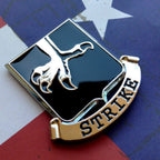 502nd Infantry Regiment Strike Metal Decal