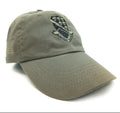 506th AIR Currahee Embroidered OD Green Hat with embroidered design on a white background
