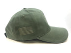 OD Cap With Embroidered Reverse US Flag