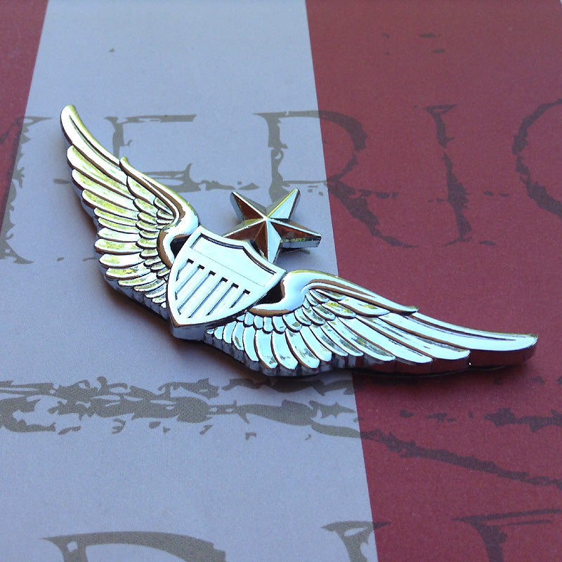 US Army Senior Aviator Badge Metal Decal For Cars, Trucks or SUVs