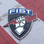 Full Color Fire Support Team FIST Metal Decal