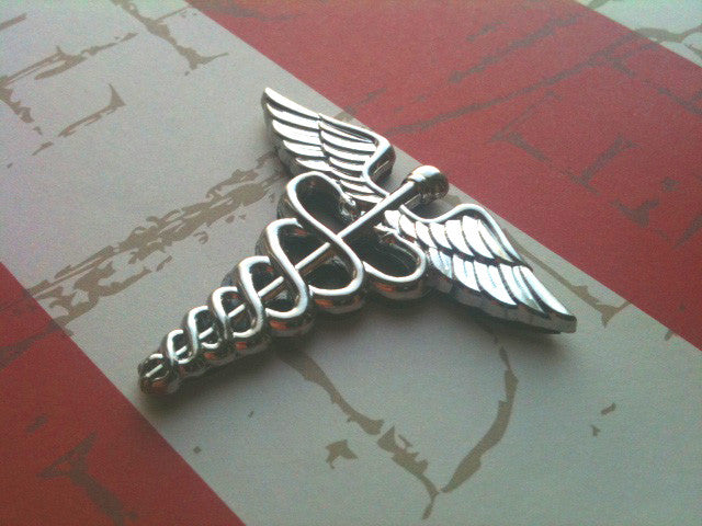 Army Medical Corps Insignia Metal Car Emblem