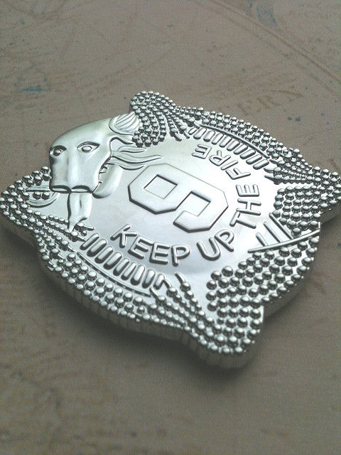 9th Infantry Regiment Metal Decal 