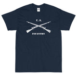 US Infantry Crossed Rifles Distressed T-Shirt