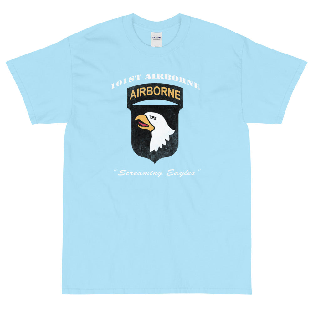 101st Airborne Screaming Eagles Distressed T-Shirt
