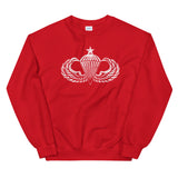 Senior Jump Wings Distressed Sweatshirt