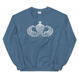 Senior Jump Wings Distressed Sweatshirt