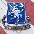 160th Special Operations Aviation Regiment (Airborne) "Nightstalkers" Metal Decal