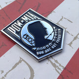 POW-MIA Metal Decal